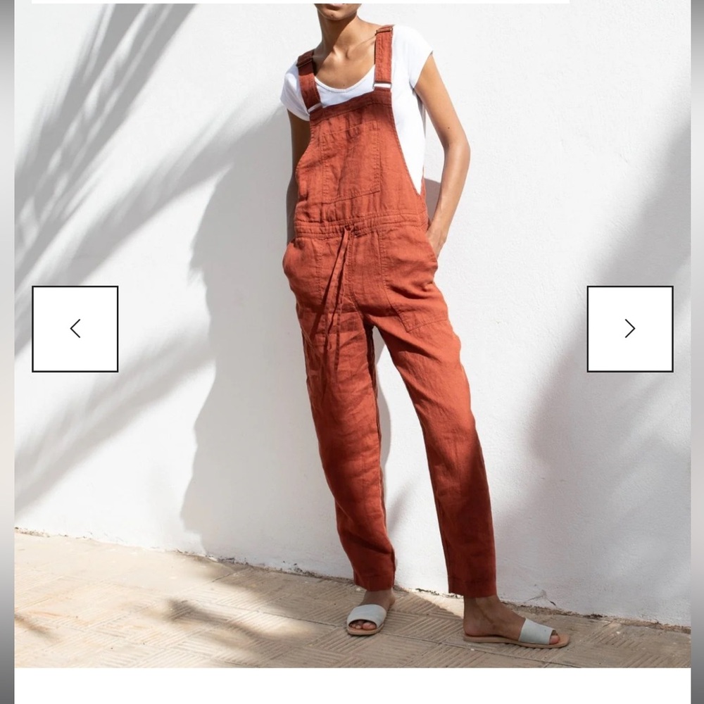 Not Perfect Linen Everest Jumpsuit